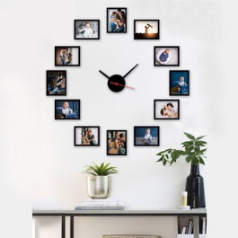 Wallity Reloj de Pared Decorativo SCS01 Multicolor